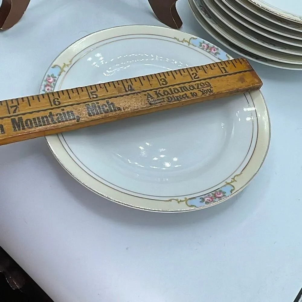 Vintage Noritake “ The Celtic” lot of 8 salad/dessert plates bread plates.